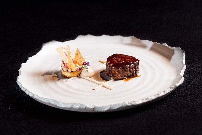 Audio visual multi-sensory chefs journey dinner experience - Spain arrives with octopus and chorizo