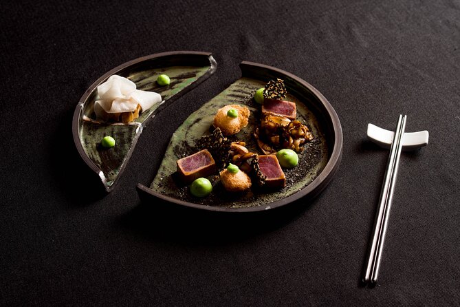 Audio visual multi-sensory chefs journey dinner experience - The United States serves the heartiest plate