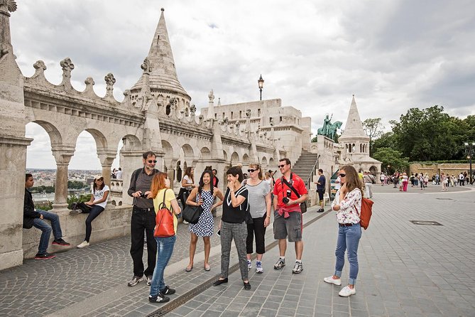 Buda Castle District Walk with Entry to Matthias Church - Holy Trinity Column and the first look at Buda