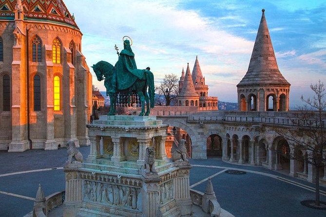 Buda Castle Walking Tour with Matthias church entry, Cake&Coffee - Fisherman’s Bastion and the Danube views