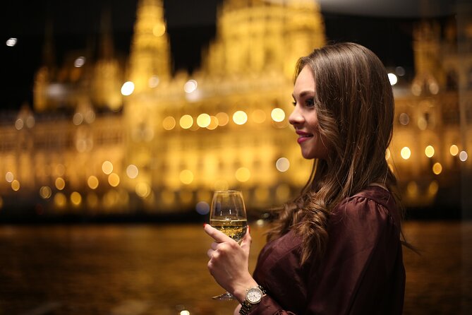 Budapest 4 course Dinner Cruise with Bar Piano and Welcome Drink - The National Theatre and the Bálna