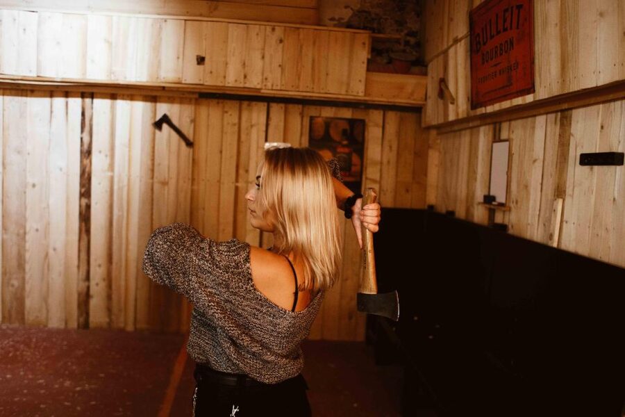 Budapest: Axe Throwing Experience - Who will enjoy it most?