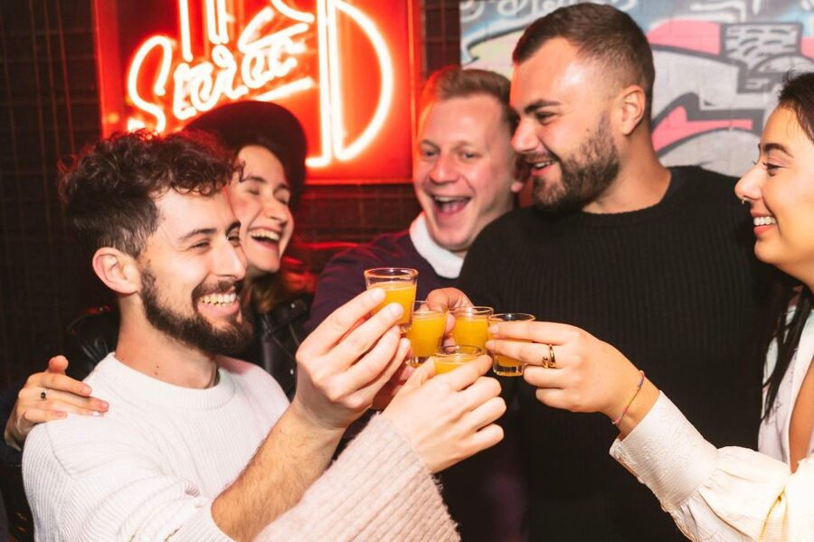 Budapest: Bar Crawl with a Local Guide - Starting beside the Budapest Eye