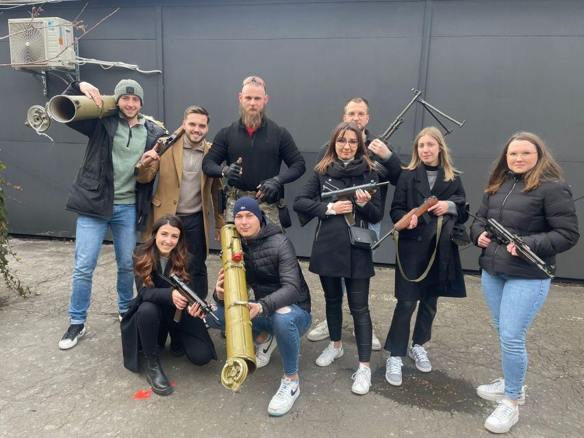 Budapest: Basic gun-shooting package - Four real firearms in central Budapest