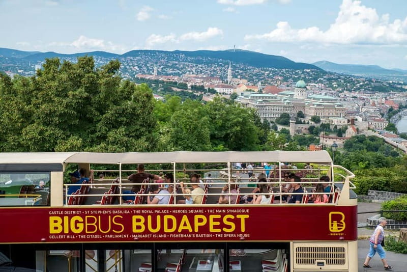 Budapest: Big Bus Hop-On Hop-Off Tour & Danube River Cruise - Starting at József Attila Street and Basilica