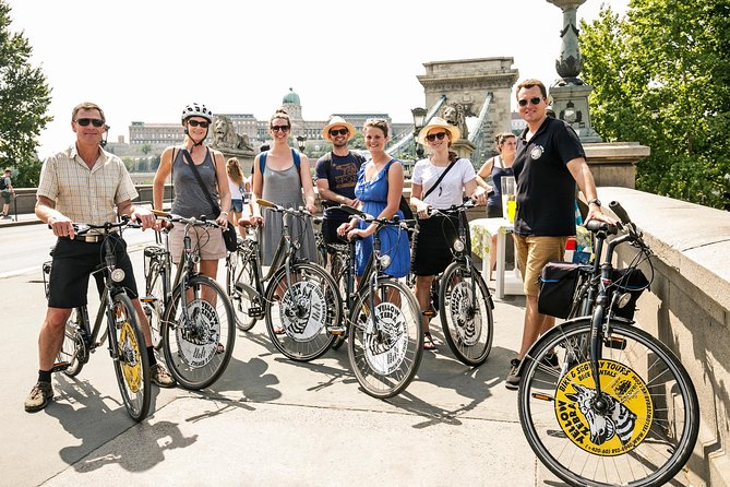 Budapest Bike Tour - Parliament and the Danube views