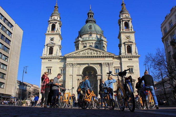 Budapest Bike Tour - Margaret Bridge and the ride toward Buda