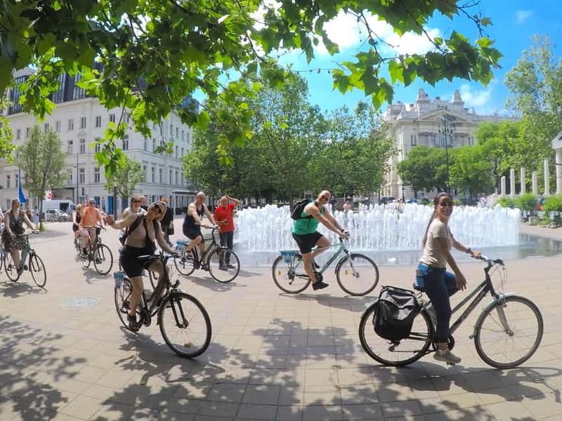 Budapest Bike Tour with a Hungarian Goulash - Andrassy Avenue and the first view of Pest