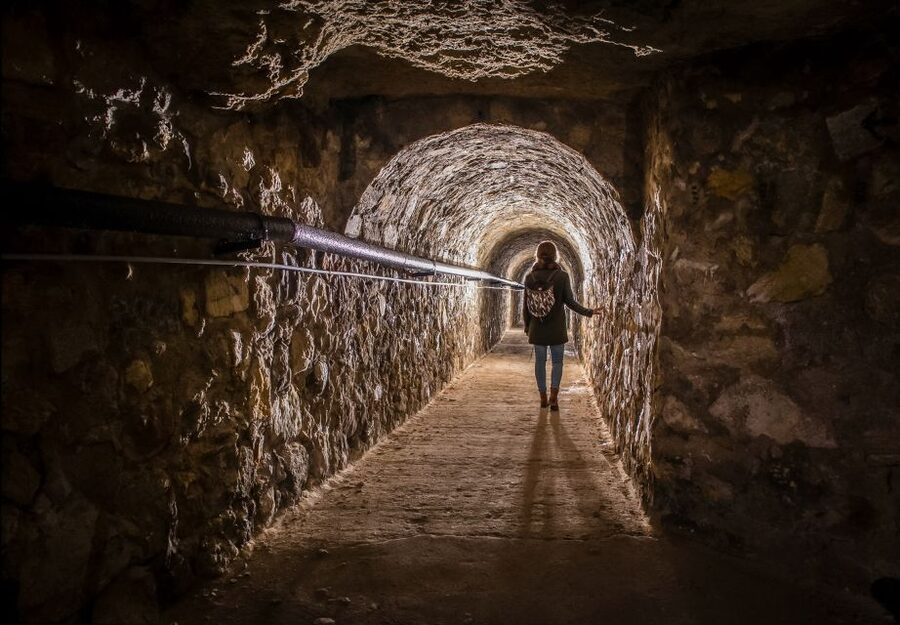 Budapest: Buda Castle Cave Tour - Limestone, cellars, and the work of human hands