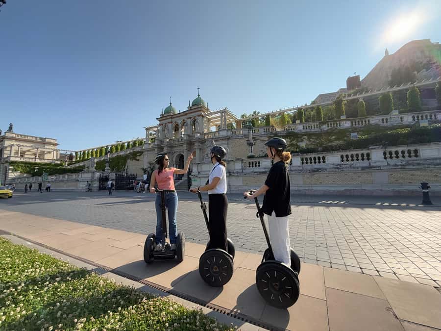 Budapest Buda Castle Private Segway Tour - Learning to ride before the tour begins