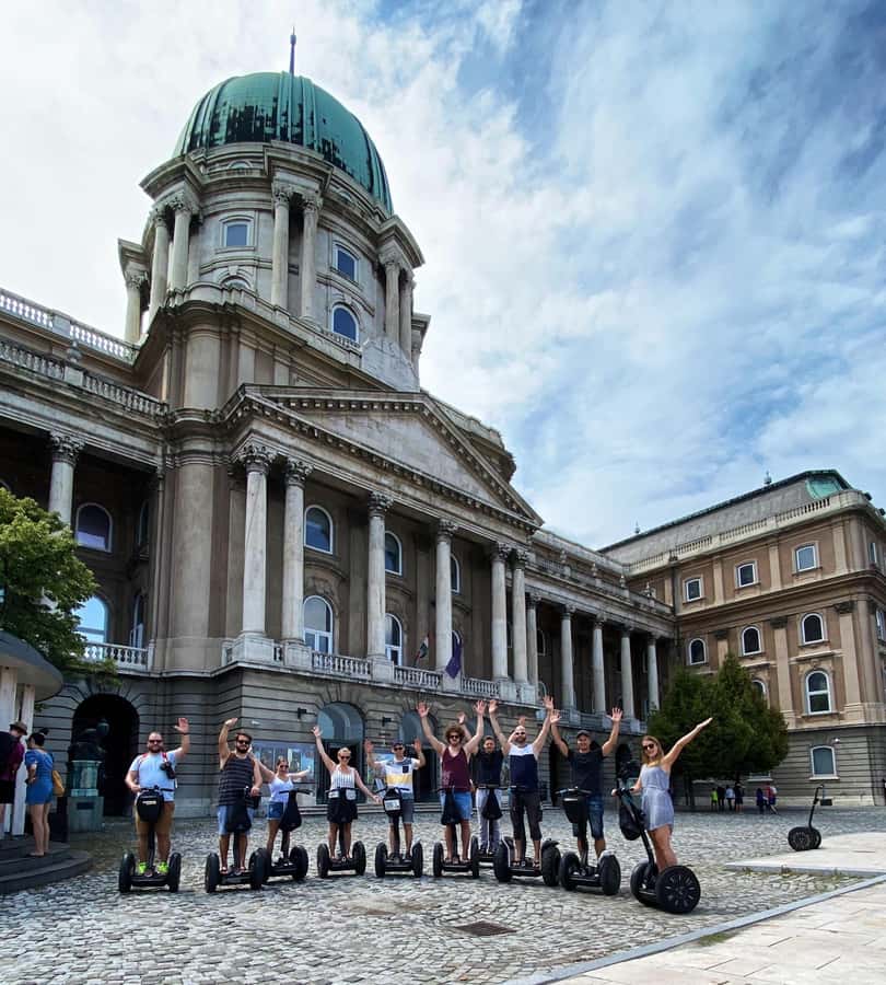 Budapest Buda Castle Private Segway Tour - Castle Garden Bazaar and the hilltop views