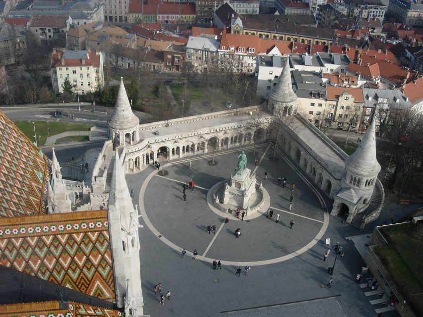 Budapest: Buda Castle Private Walking Tour - Matthias Church on Holy Trinity Square