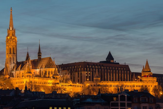 Budapest by night - private driving tour - Citadella: Budapest from its highest central point