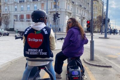Budapest Citadel Tour on E-Scooter with The Best Panoramic Views
