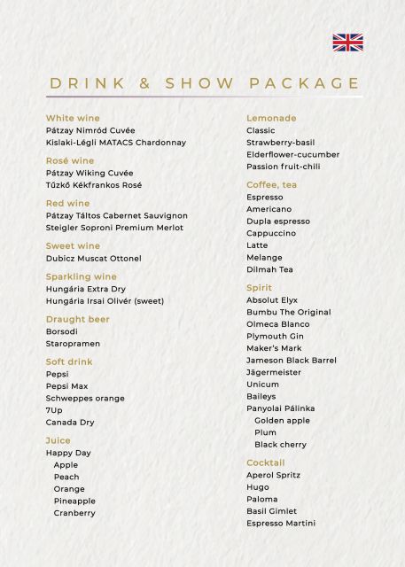 Budapest: Danube Drink and Piano Show - Why the $53 price can be fair
