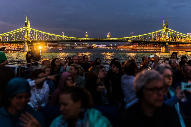 Budapest Danube River Sightseeing Night Cruise with Drink - Buda Castle, Parliament, and the Chain Bridge
