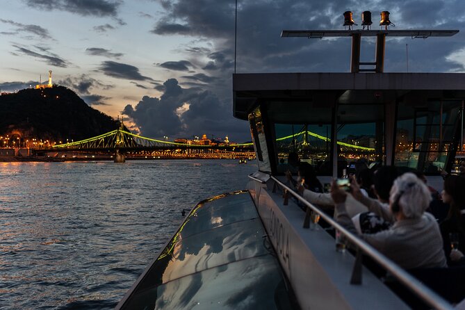 Budapest Danube River Sightseeing Night Cruise with Drink - The welcome drink and onboard comfort