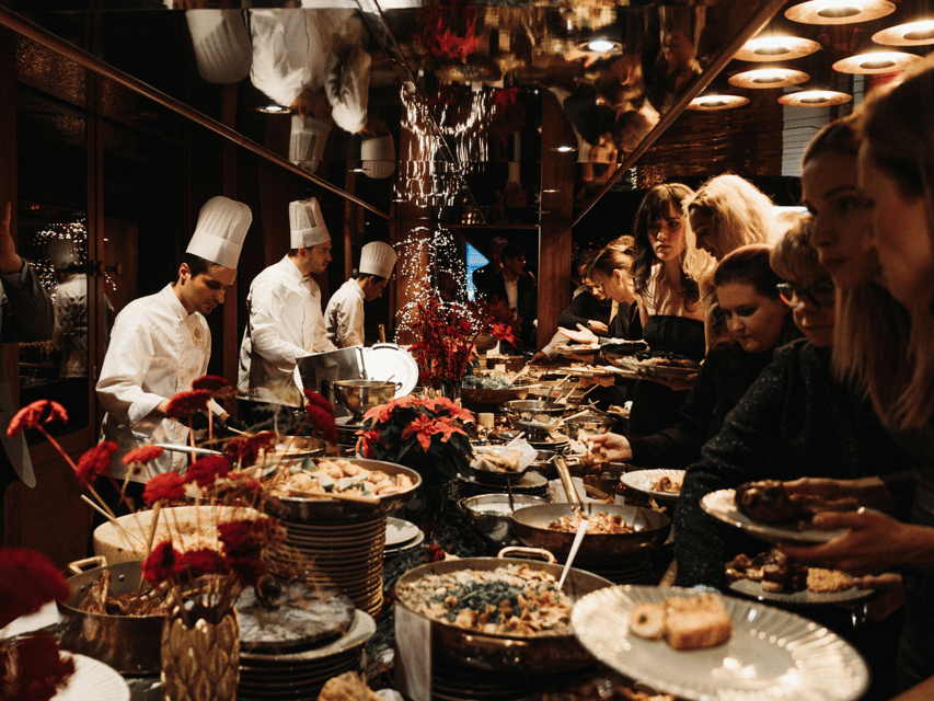 Budapest: Dinner Cruise with Live Music and Unlimited Drinks - Unlimited drinks, with a self-service catch