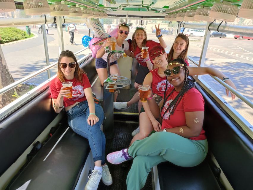 Budapest: eBeerBus Sightseeing Tour - Heroes’ Square, Andrássy Avenue, and the House of Terror