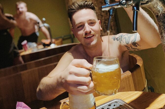 Budapest Exclusive Thermal Spa LUKACS LUXURIOUS PRIVATE BEER BATH - A 45-minute soak with beer on tap