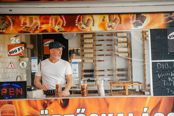 Budapest Food Tour: Market to Tavern with 14+ Tasters & Wines - Chimney cake and Hungarian dessert finish the route