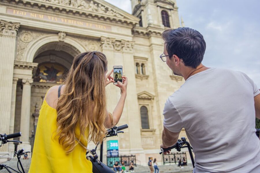 Budapest: Guided City Sights Tour by E-Scooter - Crossing to Buda and climbing Castle Hill