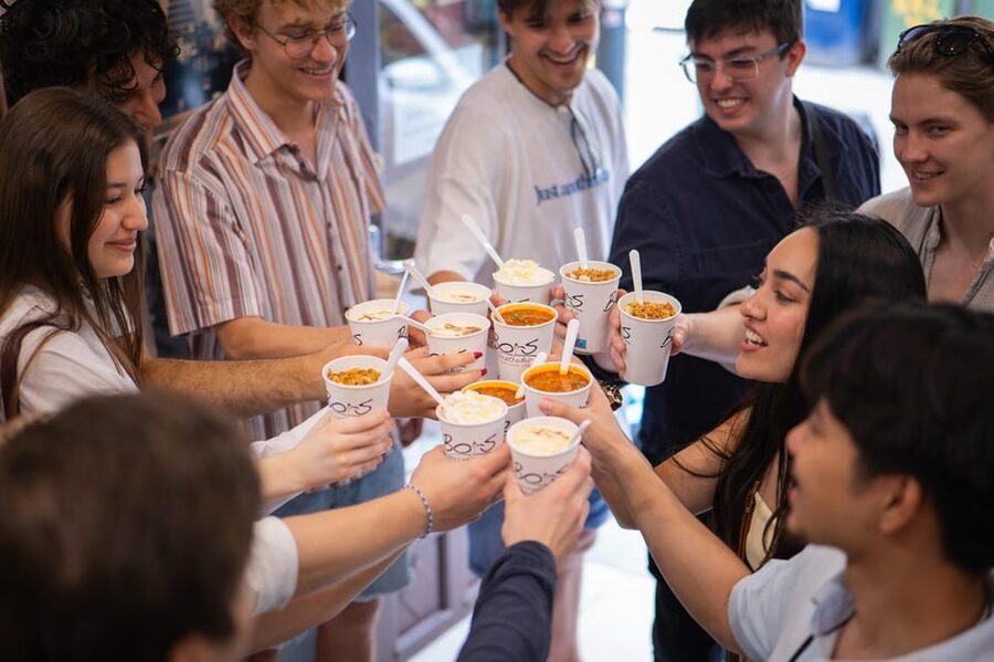 Budapest: Guided Food Tour with Wine, Beer, and Shots - Tokaji, beer, and pálinka in the glass