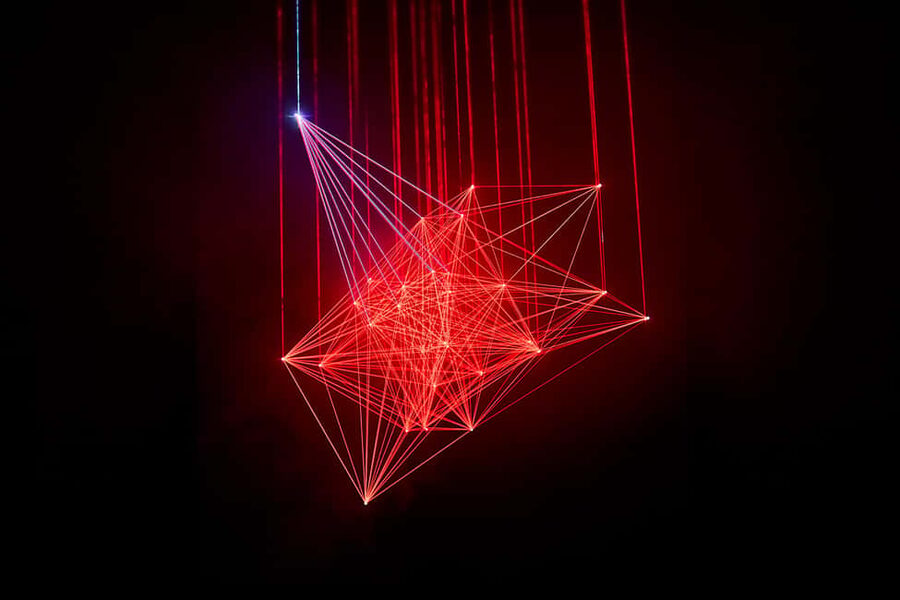 Budapest: Light Art Museum - Immersive New Media Experience - The art: light, color, and optical tricks