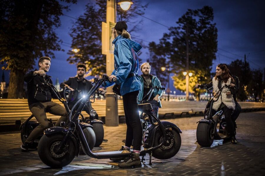 Budapest: Night Tour on MonsteRoller e-Scooter - Key points at a glance