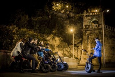 Night Tour on MonsteRoller e-Scooter