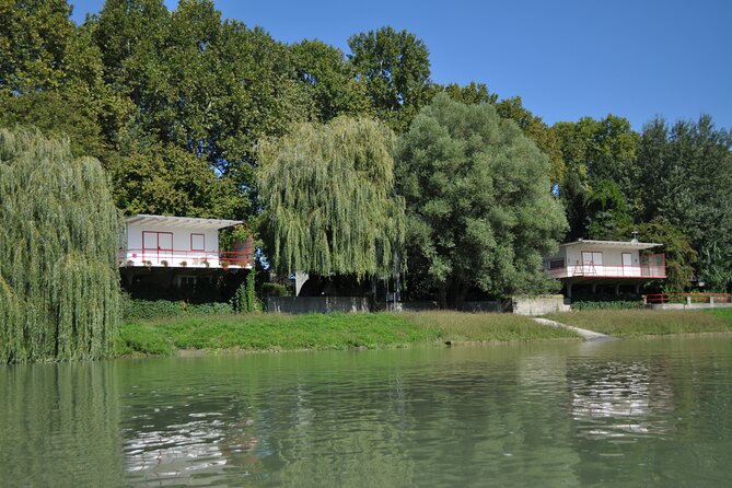 Budapest North Canoe Trip - Resting on a small Danube island