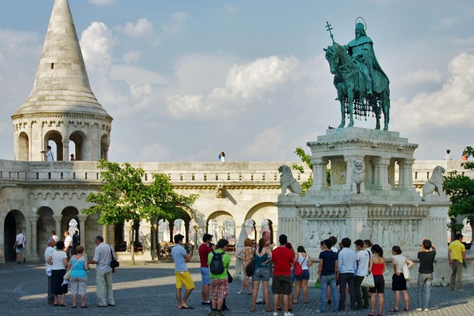 Budapest Orientation Walking Tour - The Royal Palace terrace and Buda Castle