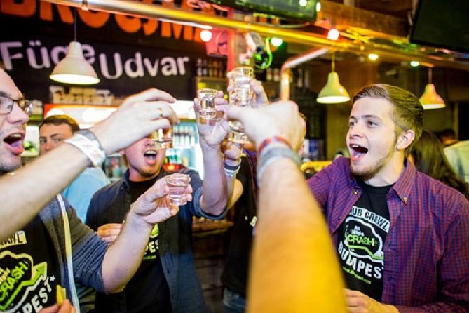 Budapest Original Ruin Pub Crawl Including 5 Shots - Key points before you book