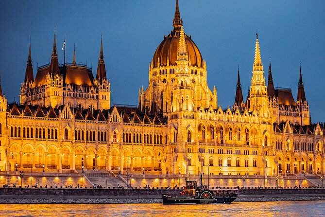 Budapest Paddle Steamer Danube Cruise with Tokaj & Audio Guide - Parliament From the Danube