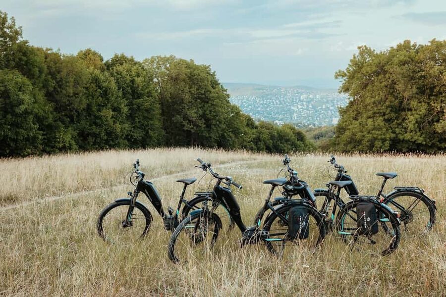 Budapest Peaks: Off-Road eBike Tour - Károly Guckler Lookout rewards the climb