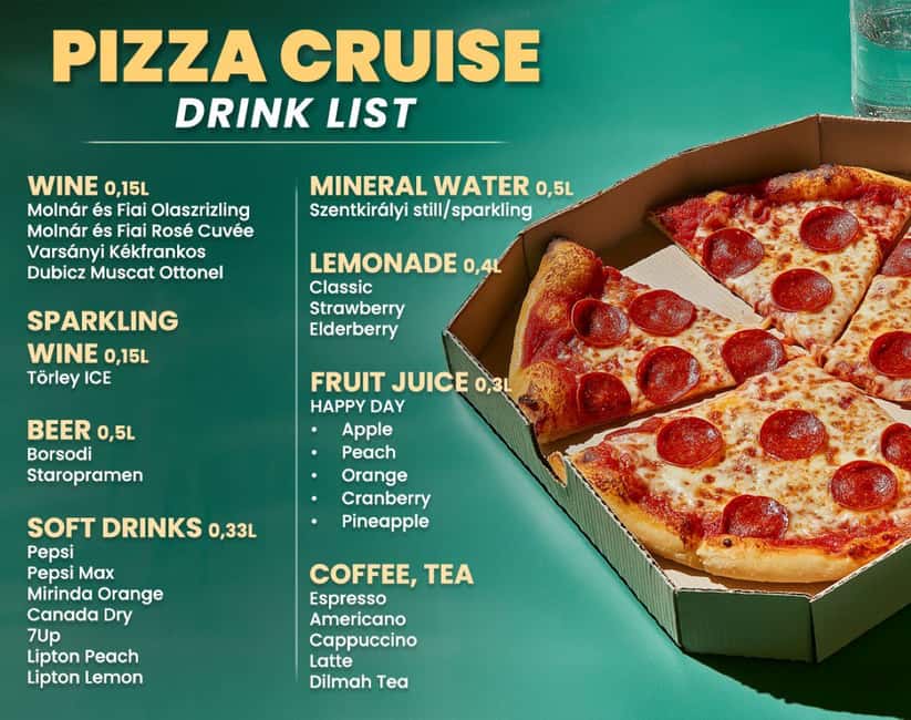 Budapest: Pizza Cruise - Music instead of narration