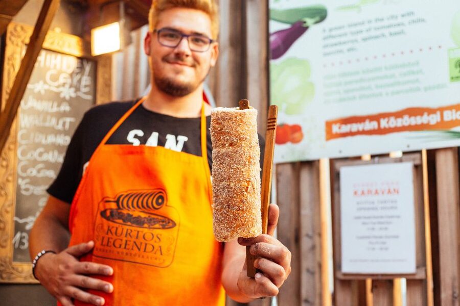 Budapest: Private Food Tour – 10 Tastings with Locals - Crossing toward the Jewish Quarter