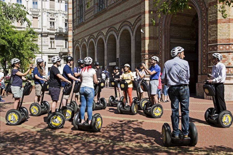 Budapest: Private Guided Segway Tour - Getting comfortable on the machine
