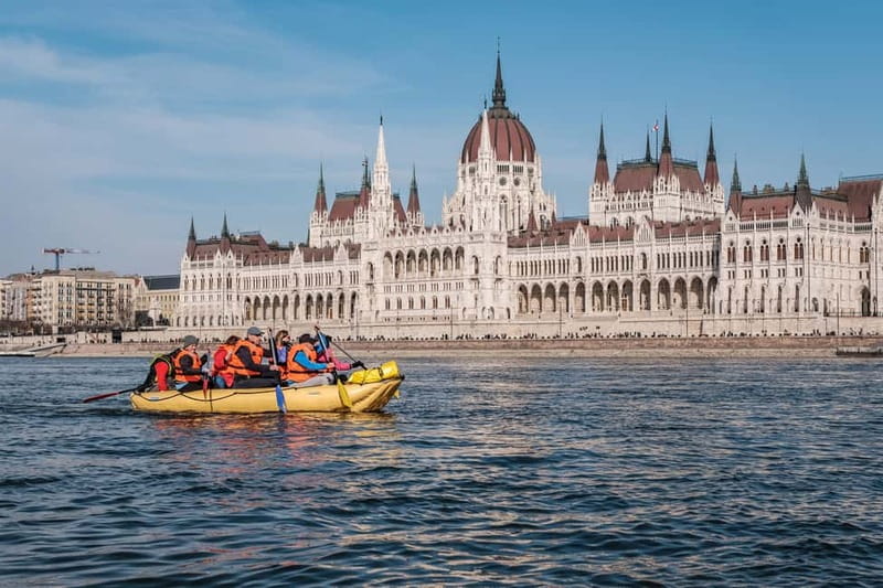 Budapest Rafting - Sunset Cruise - Passing under Budapest’s historic bridges