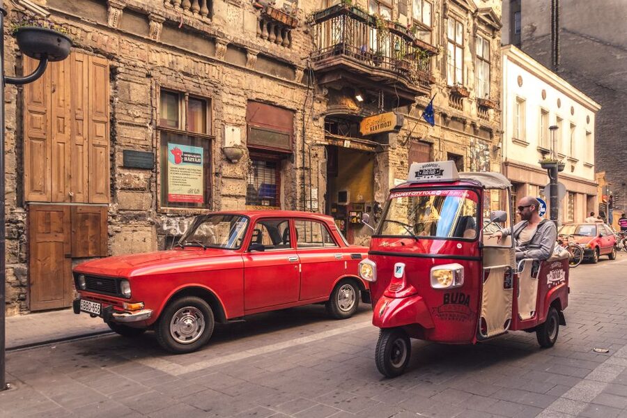 Budapest: Scenic Tuk Tuk Tour - The Citadel and the city below