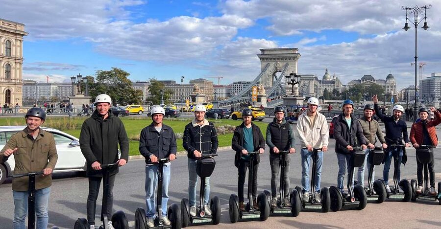 Budapest: Segway Grand City Tour (Buda + Margaret + Pest) 3h - Starting in the heart of Pest