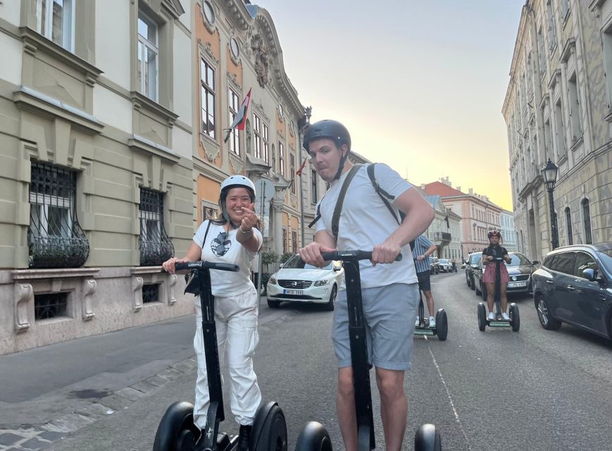 Budapest: Segway Grand City Tour (Buda + Margaret + Pest) 3h - Crossing Elizabeth Bridge toward Gellért Hill