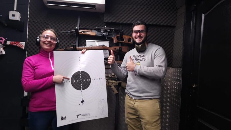 Budapest: Shooting Experience for Couples, The Perfect Date - The guns included in the one-hour session