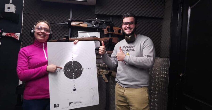 Budapest: Shooting Experience for Couples, The Perfect Date - An easy rainy-day plan in central Hungary