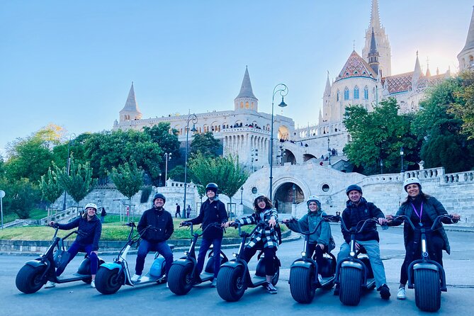Budapest Small-Group Guided Tour on MonsteRoller e-Scooter - Crossing the Danube and climbing toward Buda Castle
