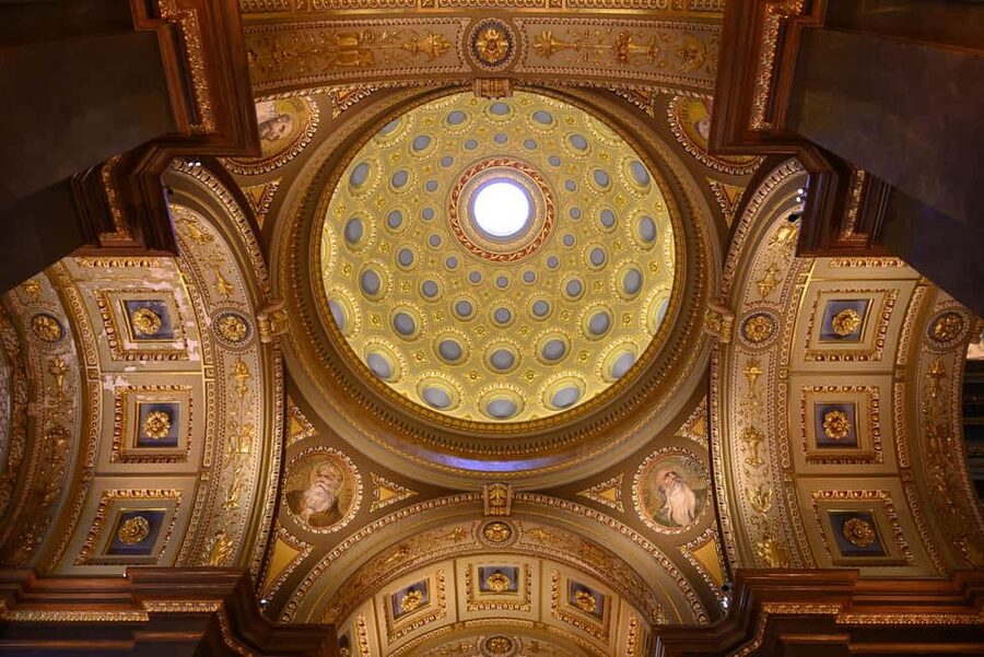 Budapest: St. Stephen's Basilica Entry with Terrace Option - Reaching the 360-degree dome terrace