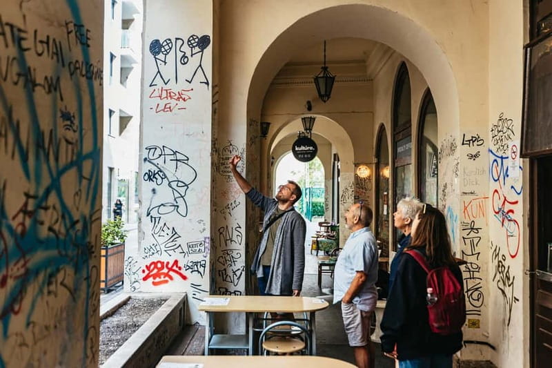 Budapest: Street Art and Underground Movements Walking Tour - Reading murals, stickers, and political messages