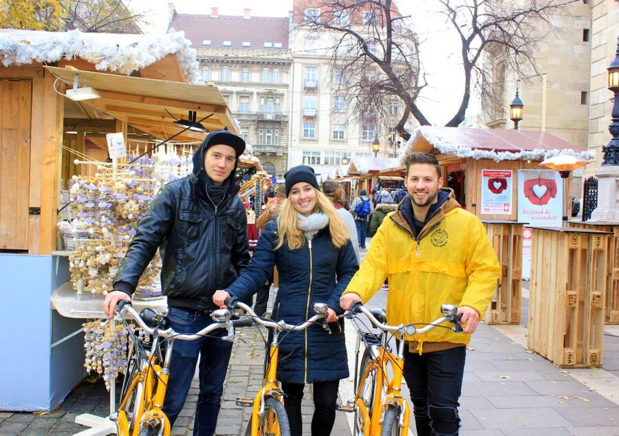 Budapest ❤️Winter Bike Tour with Coffee Stop❤️ - St. Stephen’s Basilica and the central city