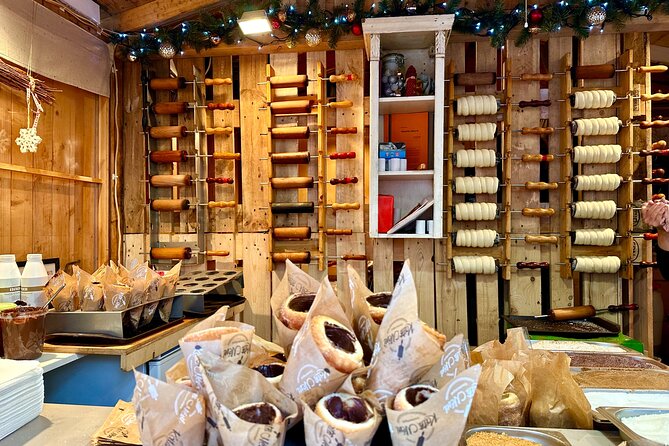 Budapest Wonderland - A Christmas Market Tour with Chimney Cake & Mulled Wine - Vörösmarty Square, Budapest’s big festive finale
