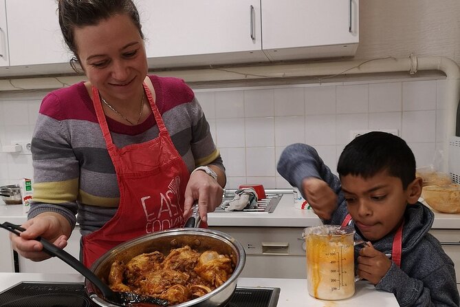 Easy Cooking Class Budapest - with Market Walk (local wine & pálinka included) - Drinking Hungarian Wine While You Cook